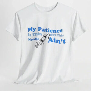 Nurse humor graphic tee Gildan unisex tee